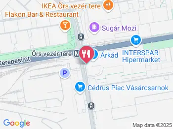 Caffe Gelatiamo Budapest a térképen