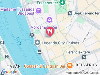 Caffe Shakerato Budapest a térképen