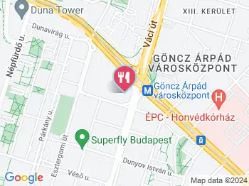 Caffé Vergnano - Agora Budapest a térképen