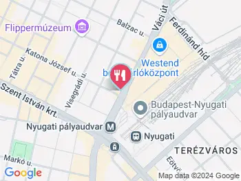 Camellia Resturant Budapest a térképen