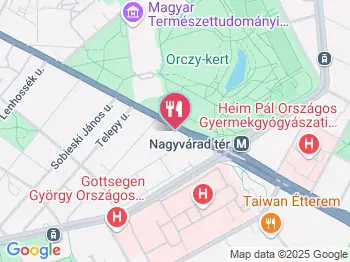 Campus Club & Menza Budapest a térképen