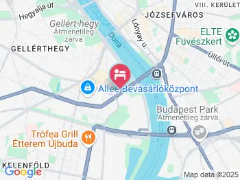 Campus Hostel Kármán Budapest a térképen