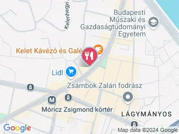 Caphe by Hai Nam Budapest a térképen