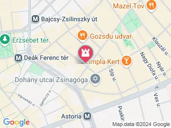 Carl Lutz emlékműve Budapest a térképen