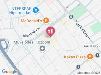 Carlitos Fagyizó - Pesterzsébet Budapest a térképen