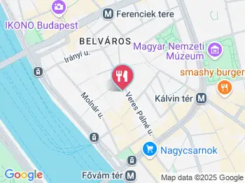 Carpaticum Budapest a térképen