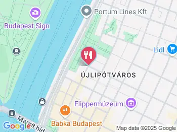 Casa Mia Trattoria Pizzeria Budapest a térképen