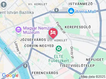 Casa Sol Apartment Hotel Budapest a térképen