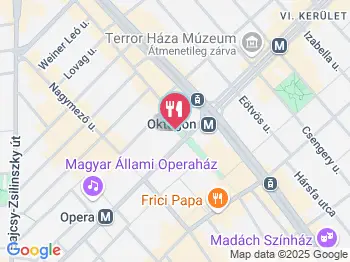 Casca Budapest a térképen