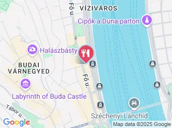 Castrum Caffe & Bar Budapest a térképen