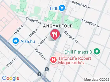 Cayman Étterem & Pizzéria Budapest a térképen