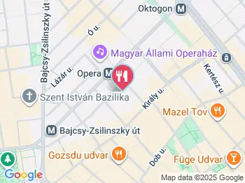 Cécha Matcha Budapest a térképen