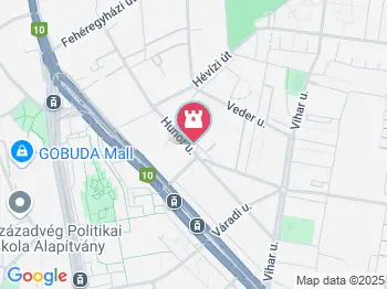 Cella Trichora Budapest a térképen