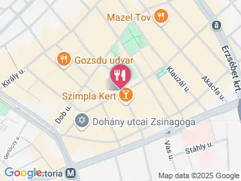 Central Canteen Budapest a térképen