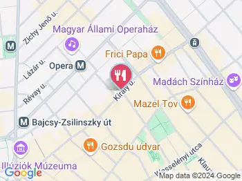 Charisma Budapest a térképen