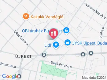 Charlie Loft Budapest a térképen