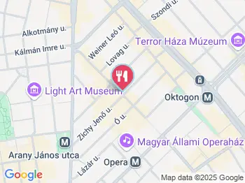 Cheho Budapest a térképen