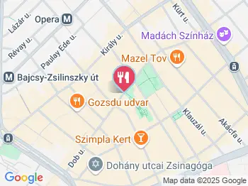 Chess Étterem Budapest a térképen