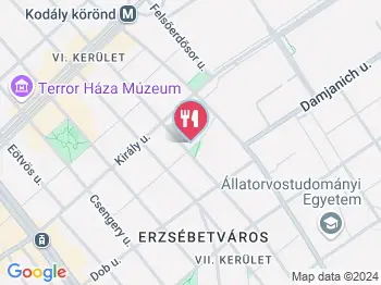 Chez Hanna Coffee & Brunch Budapest a térképen