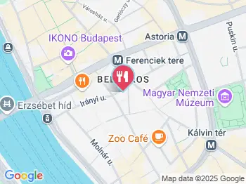 Chic to Chic Budapest a térképen