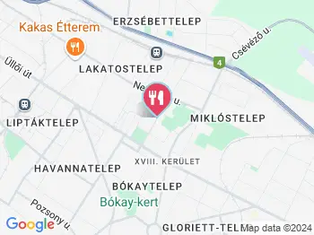 Chili Dog Budapest a térképen