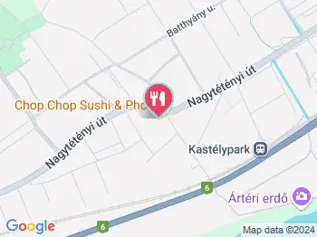 Chop Chop Sushi & Pho Budapest a térképen