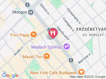 Ciao Italia Pizzeria Budapest a térképen