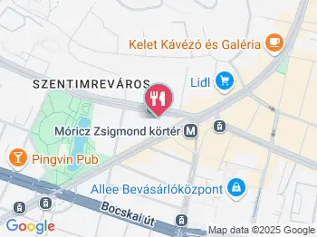 Cikória Gluténmentes Életmódbár Budapest a térképen