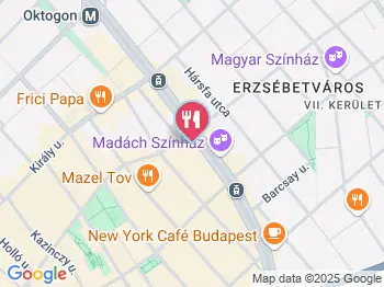 Cinema Cváj Budapest a térképen