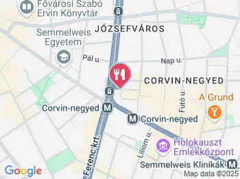 Cinema Presszó Budapest a térképen