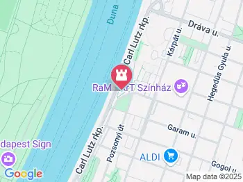 Cionista emlékmű Budapest a térképen