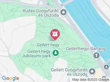 Citadella Budapest a térképen