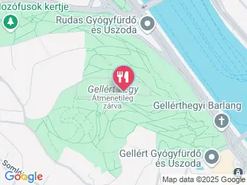 Citadella Étterem Budapest a térképen