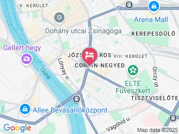 City Apartments Budapest Budapest a térképen