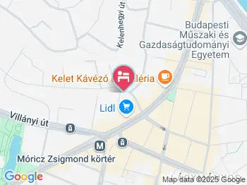 City Hostel Hill Budapest a térképen