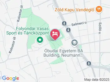 City Hostel Sziget Budapest a térképen