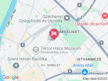 City Park Apartment Budapest a térképen