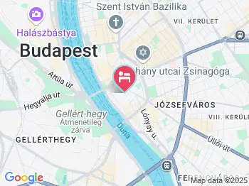 Club Apartment Budapest a térképen