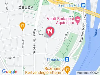 Code 7 Restaurant & Café Budapest a térképen