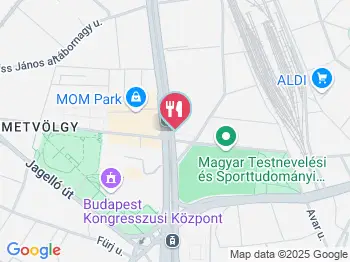 Coffee Bean Étterem & Kávéház Budapest a térképen