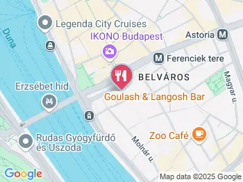 Coffee & More Kávézó Budapest a térképen