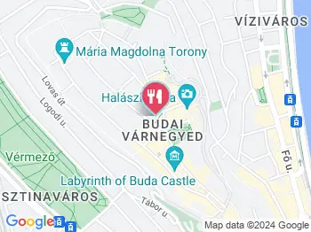 Coffee-Room Budapest a térképen