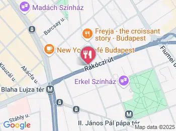 Coffee Shop 64 Budapest a térképen