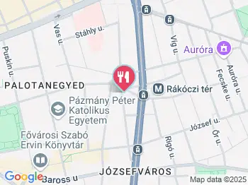 Coffee Stand Gutenberg Budapest a térképen