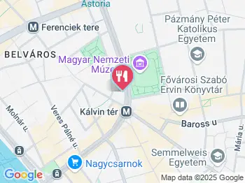 Coffeeshop Company - Múzeum körút Budapest a térképen