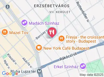 Colorado Sörbár Budapest a térképen