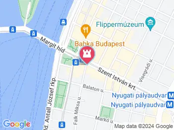 Columbo-szobor Budapest a térképen