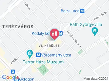 Coming In Coffee & Bistró Budapest a térképen