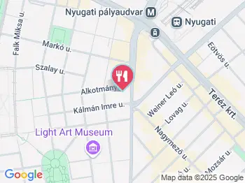 Con Panna Cafe Budapest a térképen