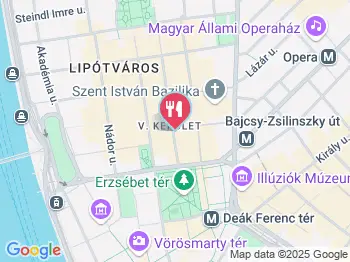 Coni Bar& Brunch Budapest a térképen